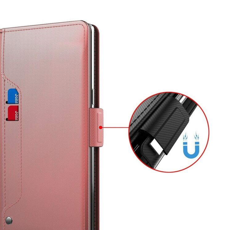 Чехол-книжка Deexe Eclipse Wallet для Infinix Hot 50 - Black: фото 8 из 9