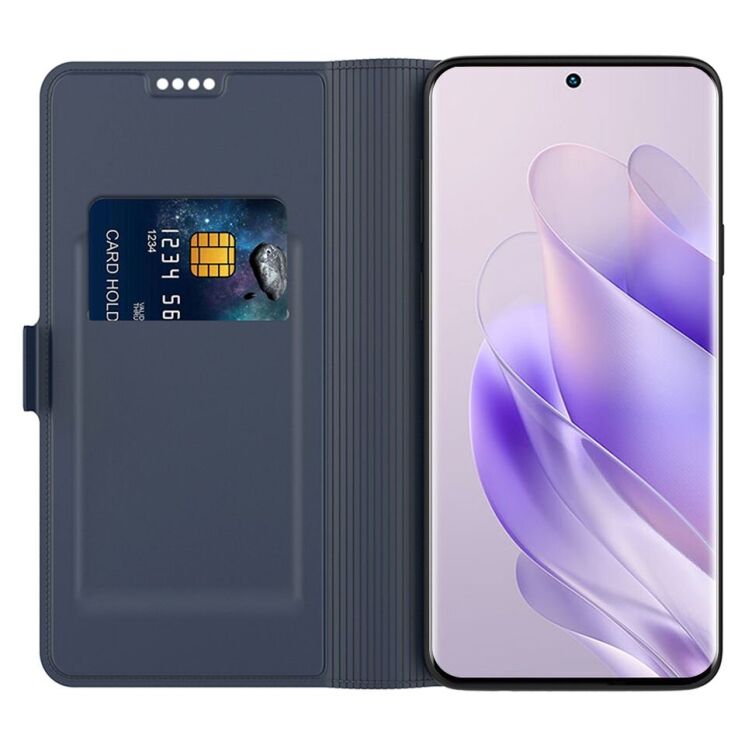 Чехол-книжка Deexe Faro Wallet для Infinix Hot 60 Pro Plus - Blue (387914L) Чехол-книжка Deexe Faro Wallet для Infinix Hot 60 Pro Plus - Blue: фото 2 из 7