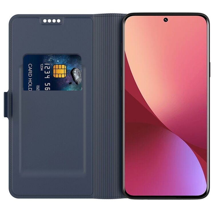Чехол-книжка Deexe Faro Wallet для Xiaomi Redmi Note 15 Pro Plus / Poco M8 Pro 5G - Blue: фото 2 из 7