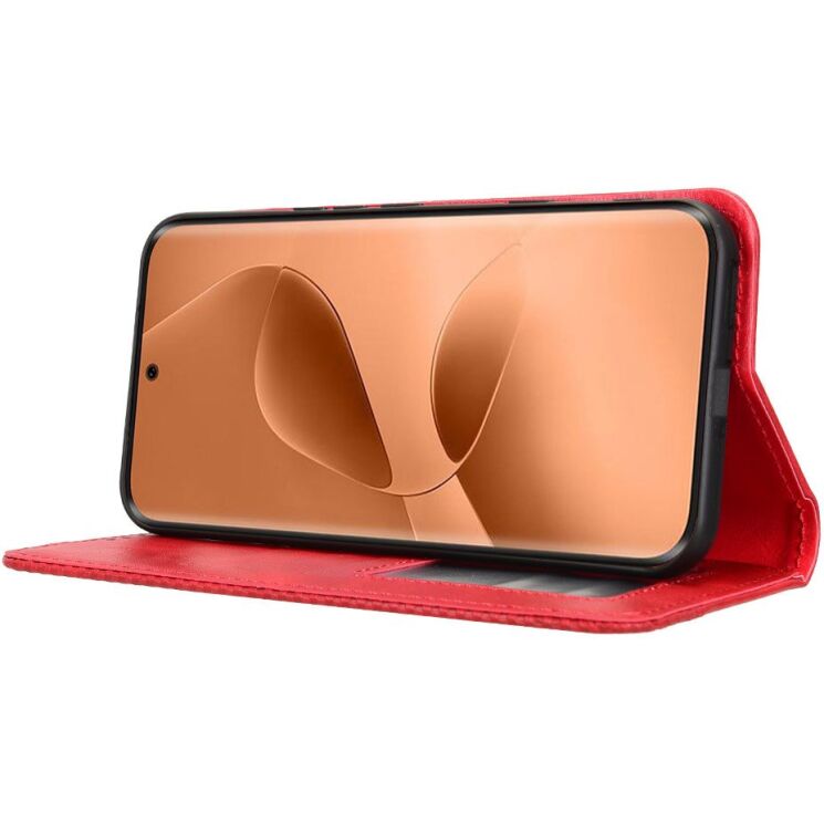 Чохол-книжка Deexe Retro Style для Infinix Note Edge - Red (409202R) Чохол-книжка Deexe Retro Style для Infinix Note Edge - Red: фото 5 з 19