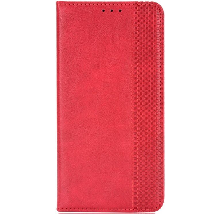 Чохол-книжка Deexe Retro Style для Infinix Note Edge - Red (409202R) Чохол-книжка Deexe Retro Style для Infinix Note Edge - Red: фото 2 з 19