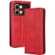 Чохол-книжка Deexe Retro Style для Infinix Note Edge - Red (409202R). Фото 7 з 19