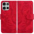 Чехол-книжка Deexe Tiger для Motorola Moto G75 - Red (367836R)