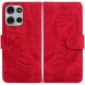 Чехол-книжка Deexe Tiger для Motorola Moto G75 - Red (367836R). Фото 1 из 7