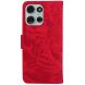 Чехол-книжка Deexe Tiger для Motorola Moto G75 - Red (367836R). Фото 6 из 7