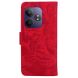 Чехол-книжка Deexe Tiger для Realme GT Neo 6 SE / GT 6T / GT 6 - Red (356124R). Фото 6 из 7