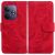 Чехол-книжка Deexe Tiger для Realme GT Neo 6 SE / GT 6T / GT 6 - Red: фото 1 из 7