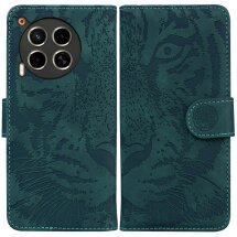 Чехол-книжка Deexe Tiger для TECNO Camon 30 (CL6) - Green: фото 1 из 7