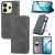 Чехол-книжка Deexe Wallet Case для Xiaomi Redmi Note 14 4G - Grey: фото 1 из 8