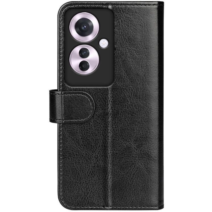 Чехол-книжка Deexe Wallet Style для OPPO Reno 11F - Black: фото 6 из 8