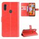 Чехол-книжка Deexe Wallet Style для Samsung Galaxy M11 (M115) - Red (255101R). Фото 2 из 14