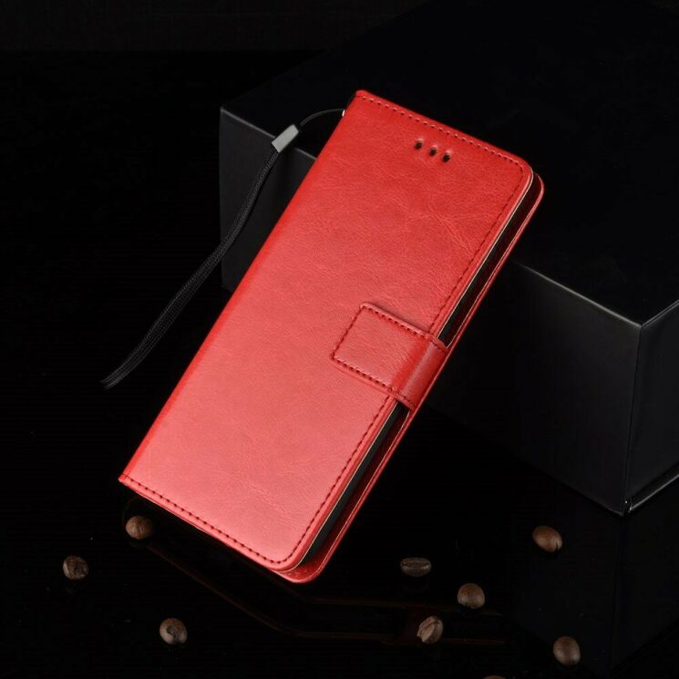 Чехол-книжка Deexe Wallet Style для Samsung Galaxy M11 (M115) - Red: фото 8 из 14