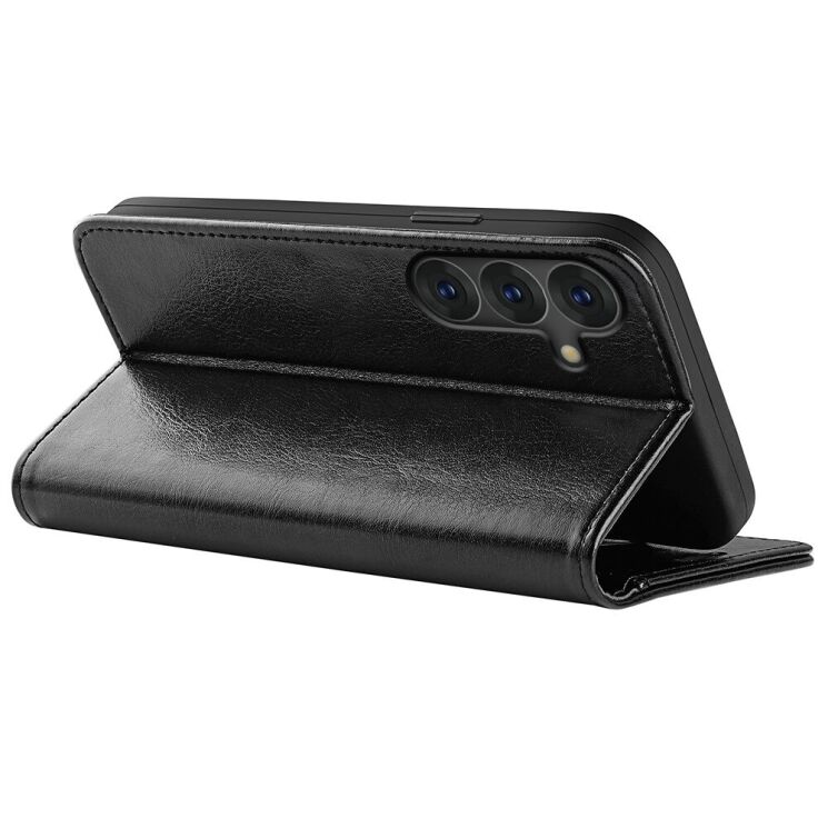 Чехол-книжка Deexe Wallet Style для Samsung Galaxy S25 Plus (S936) - Black: фото 4 из 9