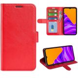 Класичний чохол-книжка Deexe Wallet Style для Samsung Galaxy Xcover 7 (G556) - Red: фото 1 з 9