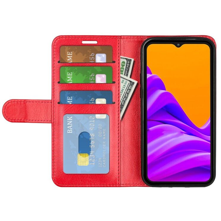 Чохол-книжка Deexe Wallet Style для Samsung Galaxy Xcover 7 (G556) - Red: фото 2 з 9