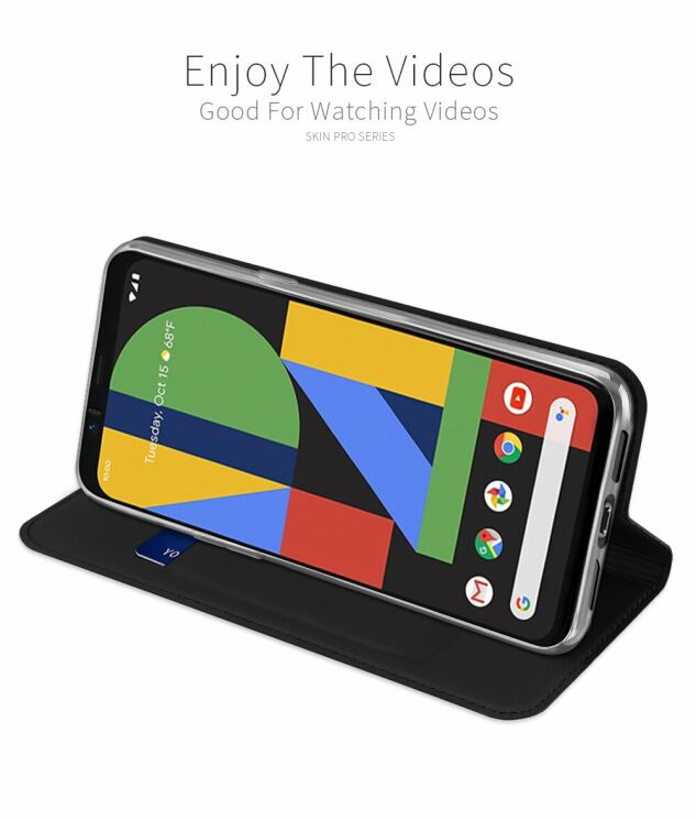 Чехол-книжка DUX DUCIS Skin Pro для Google Pixel 4 - Blue: фото 14 из 16