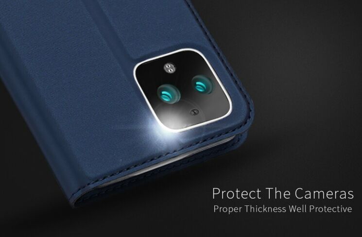 Чехол-книжка DUX DUCIS Skin Pro для Google Pixel 4 - Blue: фото 11 из 16