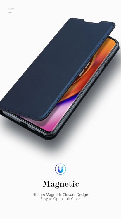 Чехол-книжка DUX DUCIS Skin Pro для OnePlus 8 Pro - Black: фото 13 из 16