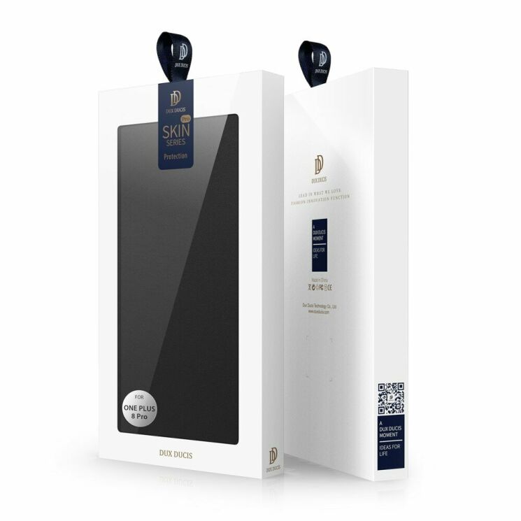 Чехол-книжка DUX DUCIS Skin Pro для OnePlus 8 Pro - Black: фото 9 из 16