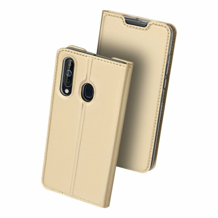 Чехол-книжка DUX DUCIS Skin Pro для Samsung Galaxy M40 / A60 (A605) - Gold: фото 2 из 19