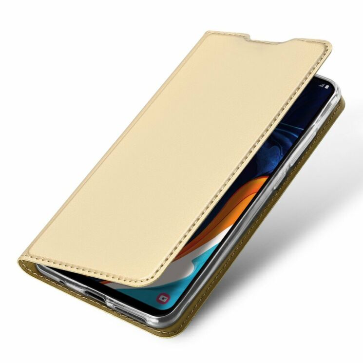 Чехол-книжка DUX DUCIS Skin Pro для Samsung Galaxy M40 / A60 (A605) - Gold: фото 4 из 19