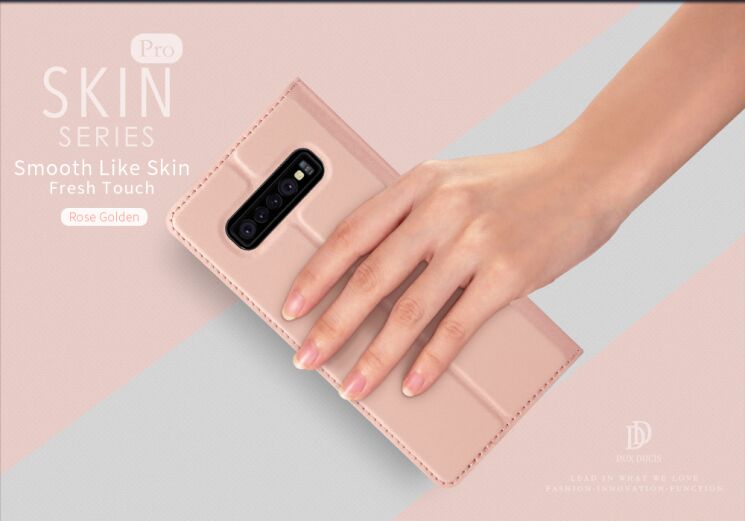 Чехол-книжка DUX DUCIS Skin Pro для Samsung Galaxy S10 - Black: фото 7 из 15