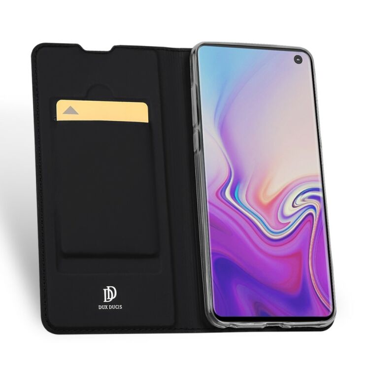 Чехол-книжка DUX DUCIS Skin Pro для Samsung Galaxy S10 - Black: фото 3 из 15