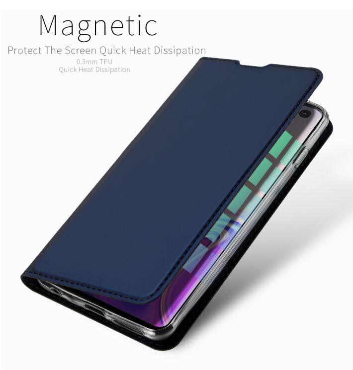 Чехол-книжка DUX DUCIS Skin Pro для Samsung Galaxy S10 - Black: фото 12 из 15
