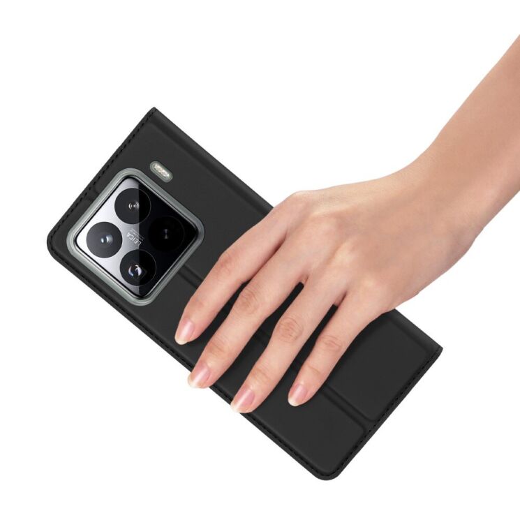 Чохол-книжка DUX DUCIS Skin Pro для Xiaomi 15 Pro - Blue: фото 7 з 10
