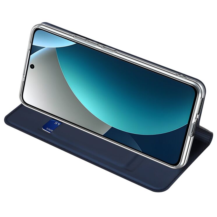Чехол-книжка DUX DUCIS Skin Pro для Xiaomi Redmi Note 15 Pro - Blue: фото 4 из 10
