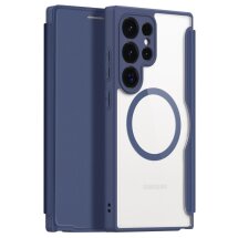 Чехол-книжка DUX DUCIS Skin X Pro Magnetic для Samsung Galaxy S24 Ultra (S928) - Blue: фото 1 из 11