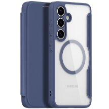 Чехол-книжка DUX DUCIS Skin X Pro Magnetic для Samsung Galaxy S25 Plus (S936) - Blue: фото 1 из 12