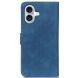 Чехол-книжка KHAZNEH Retro Wallet для Apple iPhone 16 - Blue (360717L). Фото 5 из 8