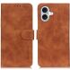 Чохол-книжка KHAZNEH Retro Wallet для Apple iPhone 17 - Brown (387207Z). Фото 1 з 9