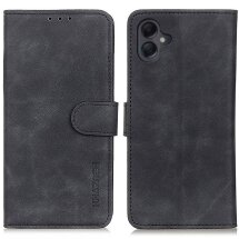 Чехол-книжка KHAZNEH Retro Wallet для Samsung Galaxy A06 (A065) - Black: фото 1 из 8