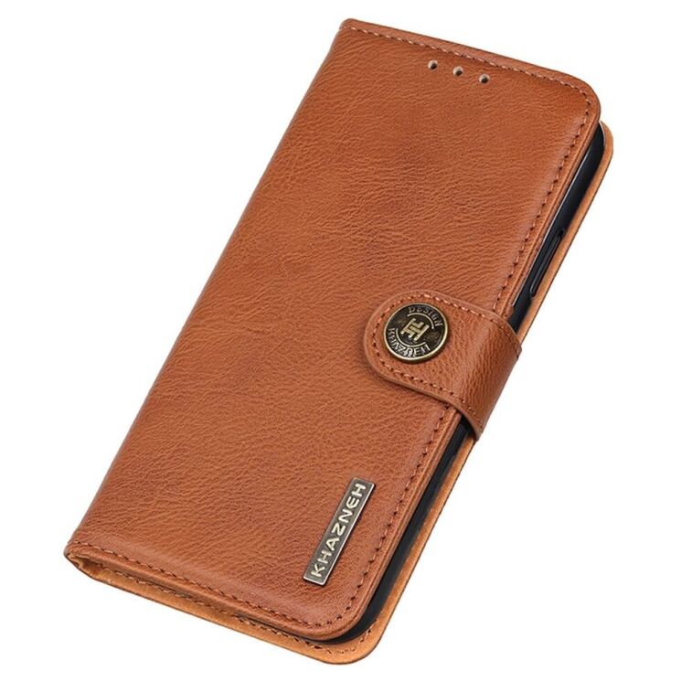 Чохол-книжка KHAZNEH Wallet Cover для Motorola Edge 50 Fusion - Brown: фото 4 з 8