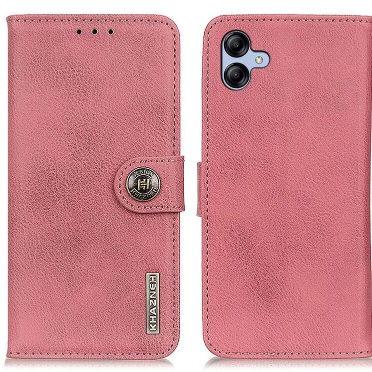 Чехол-книжка KHAZNEH Wallet Cover для Samsung Galaxy A05 (A055) - Pink: фото 1 из 8