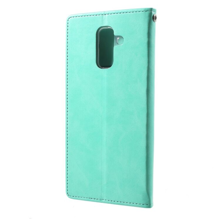 Чехол-книжка MERCURY Classic Flip для Samsung Galaxy A6+ 2018 (A605) - Cyan: фото 3 из 5