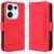 Чехол-книжка с карманами Deexe Wallet Stand для OPPO Reno 16 / 16 Pro - Red: фото 1 из 17