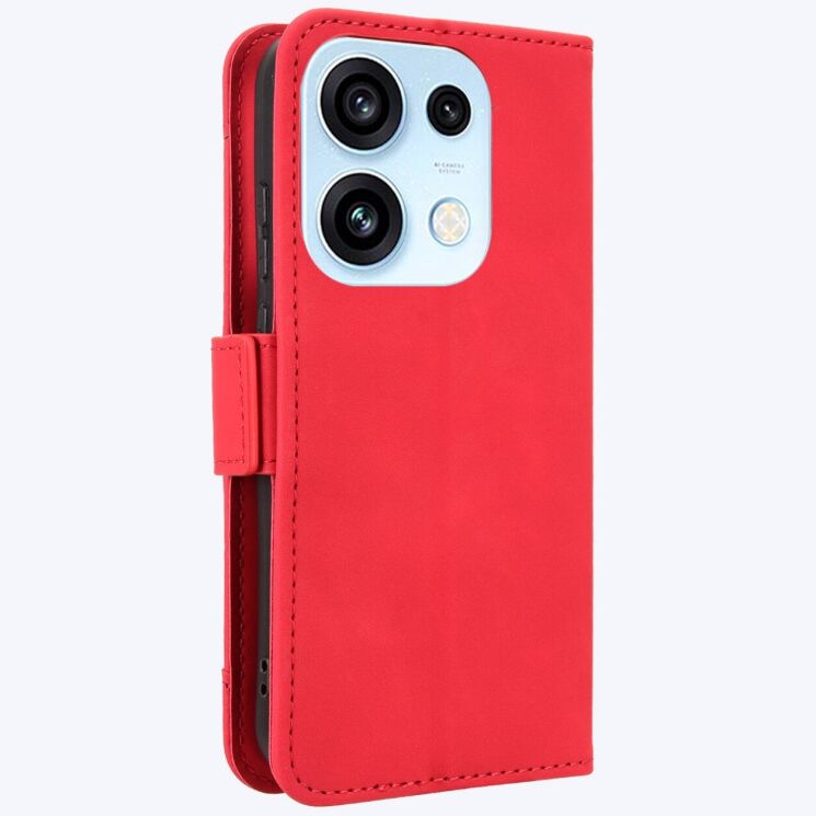 Чехол-книжка с карманами Deexe Wallet Stand для OPPO Reno 16 / 16 Pro - Red (413242R) Чехол-книжка с карманами Deexe Wallet Stand для OPPO Reno 16 / 16 Pro - Red: фото 7 из 17