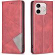 Чохол-книжка з кишеньками UniCase Geometric Pattern для Honor 600 Lite - Red (411802R)