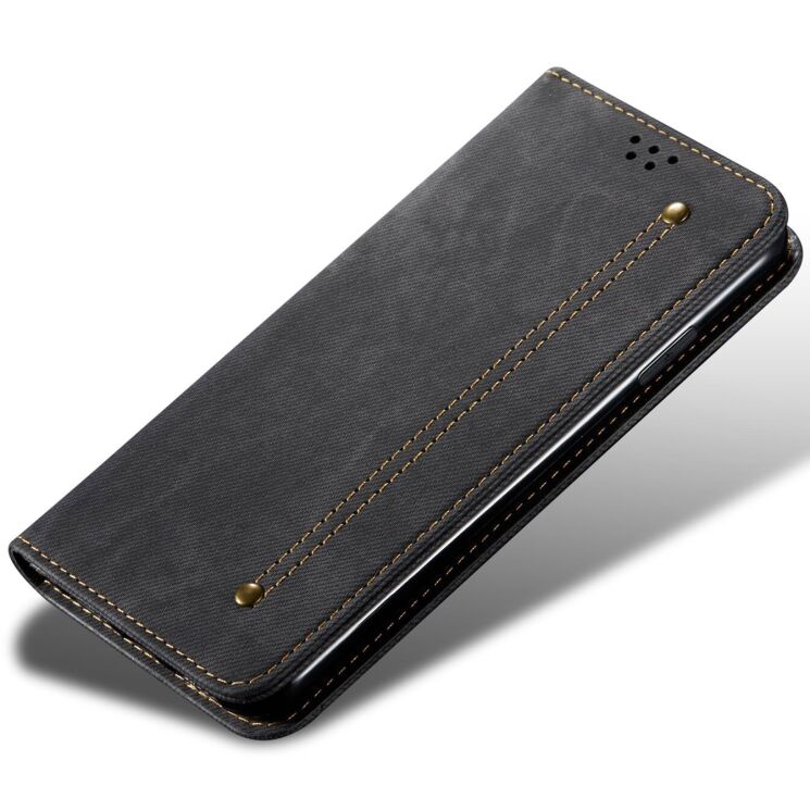 Чехол-книжка с карманами UniCase Jeans Wallet для Samsung Galaxy S26 (S942) - Black: фото 4 из 7