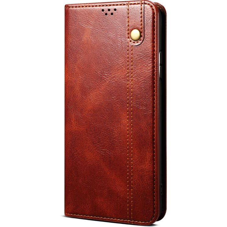 Чехол-книжка с карманами UniCase Leather Wallet для Samsung Galaxy S26 Ultra (S948) - Brown: фото 5 из 8