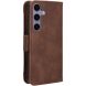 Чехол-книжка с кармашками Deexe Wallet Stand для Samsung Galaxy S26 FE - Brown (412778Z). Фото 7 из 15