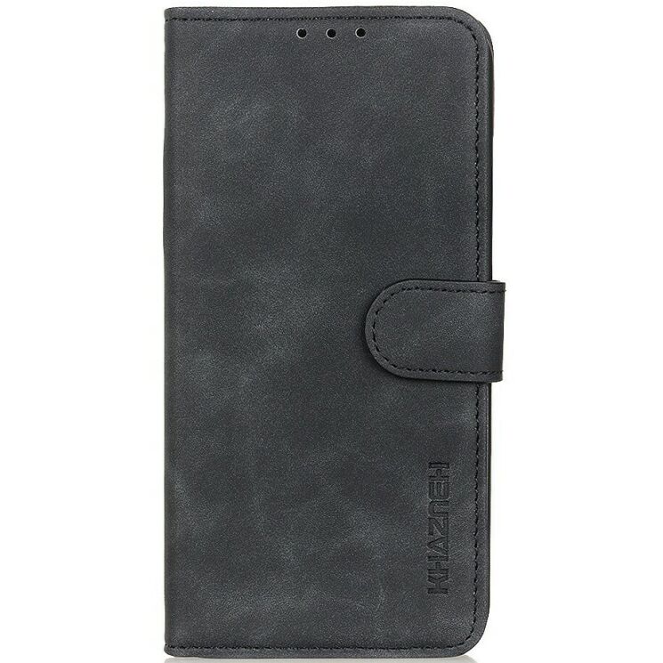 Чехол-книжка с застежкой KHAZNEH Retro Wallet для Google Pixel 11 / 11 Pro - Black: фото 5 из 8