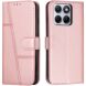 Чехол-книжка с застежкой UniCase Jet Cover для Motorola Edge 70 Fusion - Rose Gold (409505RG). Фото 1 из 10