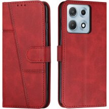 Чехол-книжка с застежкой UniCase Jet Cover для Motorola Edge 70 Max - Red: фото 1 из 10