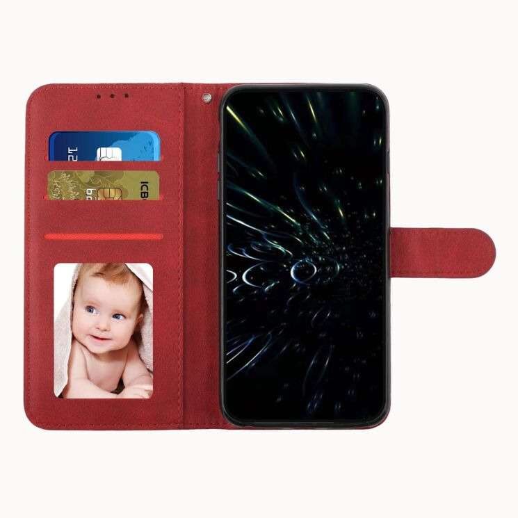 Чехол-книжка с застежкой UniCase Jet Cover для Motorola Edge 70 Max - Red: фото 4 из 10