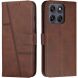 Чехол-книжка с застежкой UniCase Jet Cover для Motorola Edge 70 Pro - Brown (412017Z). Фото 1 из 10