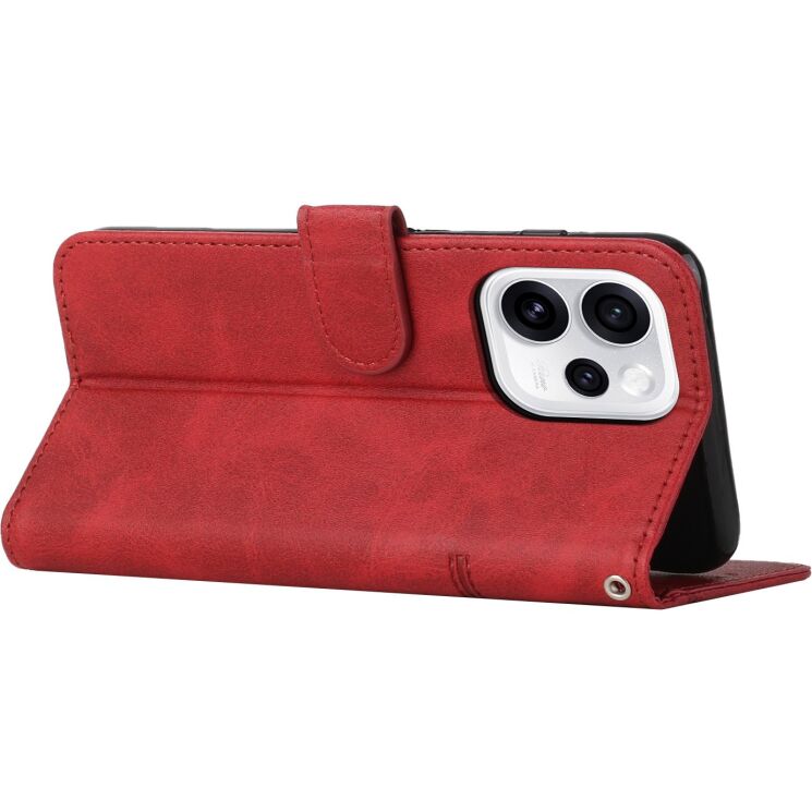 Чехол-книжка с застежкой UniCase Jet Cover для OPPO Reno 15 - Red: фото 2 из 11